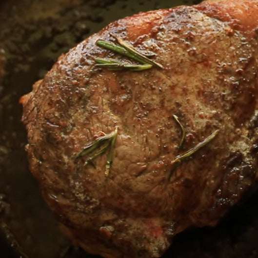 Simple Cast Iron Steak