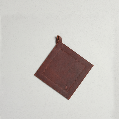 Full Grain Leather Potholder - Default Title