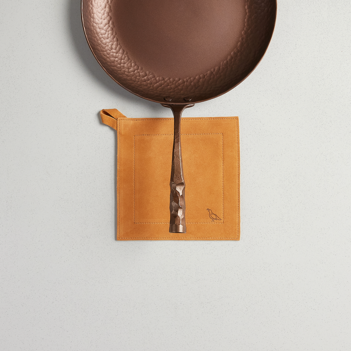 Suede Potholder
