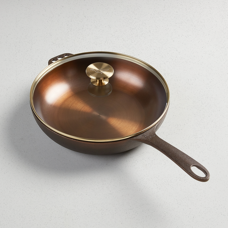 No. 11 Deep Skillet + Lid